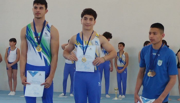 Stylianos Vasiliades Y4 Shines in the Pancyprian Schools Gymnastics Competition